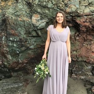 Show me your Mumu Purple/Lavender Bridesmaid Dress